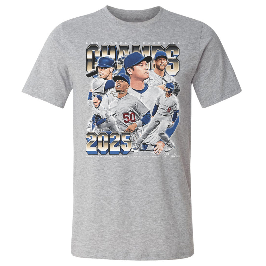 Los Angeles D Baseball 2025 Champs Vintage WHT